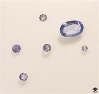 Tanzanite & Ceylon Blue Sapphire