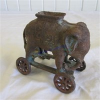 Vintage Cast iron elephant