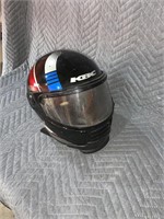 Medium KBC snowmobile helmet..8a
