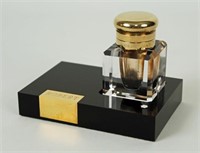Montblanc Meisterstuck Crystal Inkwell & Stand