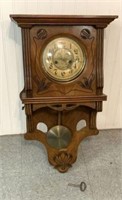 Ornate Wooden Wall Clock