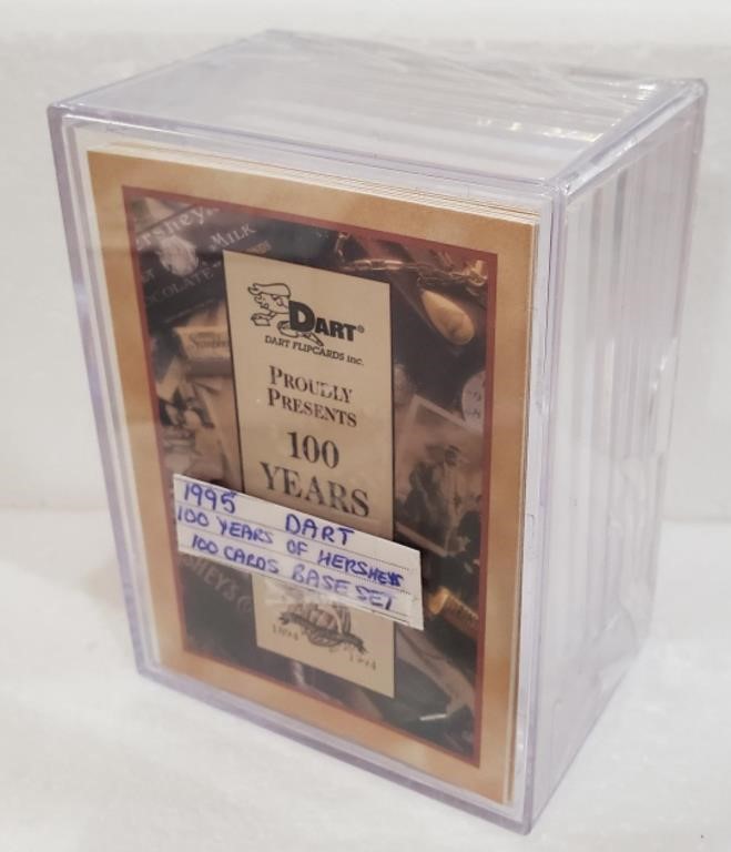 1995 Dart 100 Yrs Hersheys 100 Card Base Set