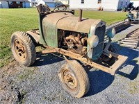 Ford Model T Converted To Tractor