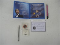 BARACK OBAMA HAWAII PRESIDENTIAL COIN COLLECTION,+