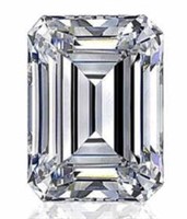 Emerald Cut 4.32 Carat VS1 Lab Diamond