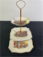 Royal Winton Grimwades 3 Tier Serving Plate