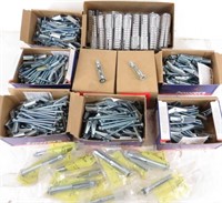 Assortment of Toggle Bolts, Anchors & More !