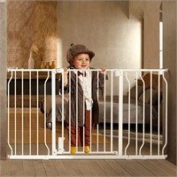 Ciays Baby Gate  29.5-57.1 in  30' height  White