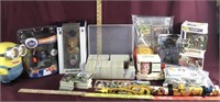 Assorted Lot of Sports and Toy Collectibles