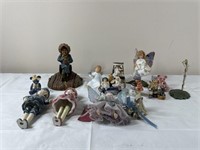 Porcelain and other figurines