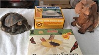 Butterfly Feeder, Water Wiggler and Yard Decor