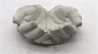 Concrete Open Hand Bowl  - Paint Project?
