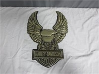 Vintage Harley Davidson Plastic Sign -No Major