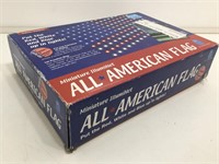 All American Flag. Miniature Illuminet 4x6ft