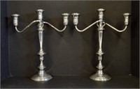 Reed & Barton Sterling Silver 13" Candlesticks