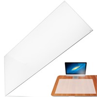 IMPRESA 20"x 36" Tempered Glass Desk Mat to