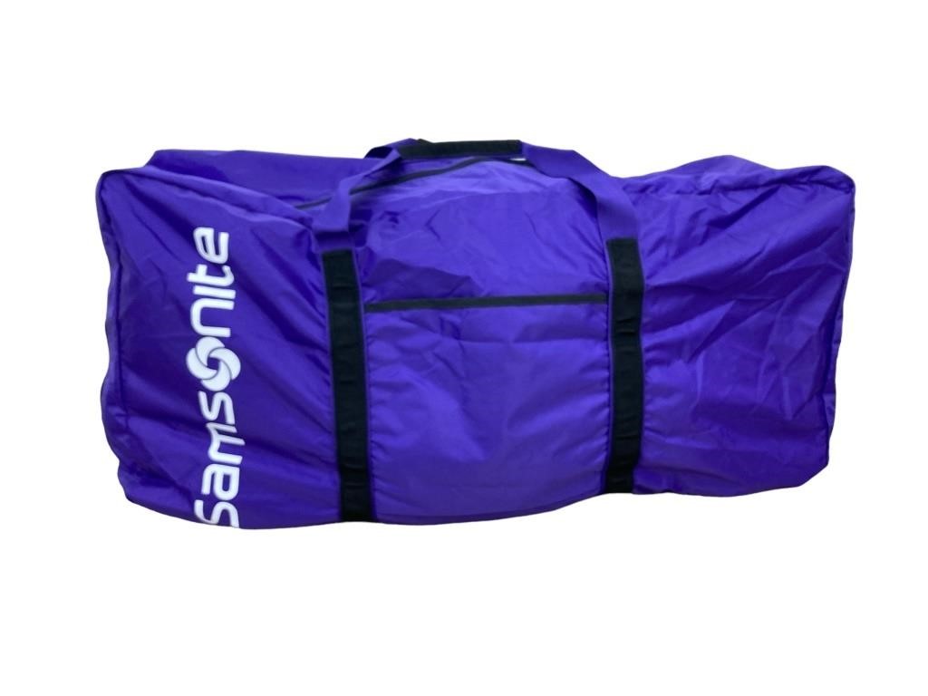Tote-a-Ton Samsonite Duffel Bag Purple