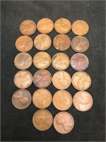 (20) 1927S Lincoln Wheat Pennies