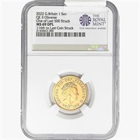 2022 G.B. 1 Sov Queen NGC MS69 DPL