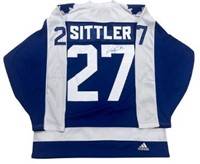 Darryl Sittler Autographed Jersey. Frozen Pond COA