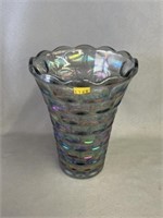 Unsigned Carnival Glass Vase