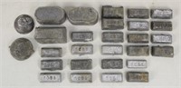 45 Pounds Assorted Lead Ingots