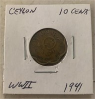 1941 FOREIGN COIN-WWII