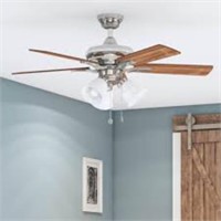 Harbor Breeze Lansing 42-in Brushed Nickel Indoor