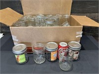 Appx. 30 Assorted Pint Canning Jars