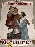 Liberty Loan WW1 poster large