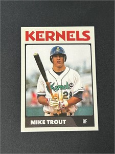 Mike Trout Minor League Card Cedar Rapids Kernels