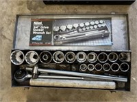 Allied 3/4" socket set, 21 pc. SAE