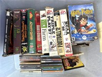 Computer Games in Plastic Tote : Harry Potter and