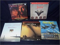 SET OF 5 LASER DISCS