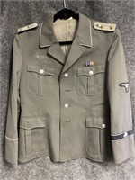 Vintage German Military  Officer Dress Jacket