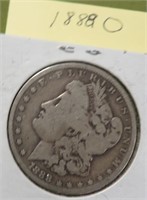 1888 O Morgan Silver $