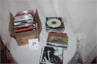 CDS SHELF LOT - COUNTRY, CHRISTMAS & JAZZ