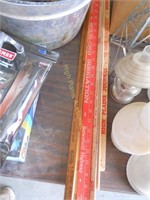 Collection of Antique Yard Sticks