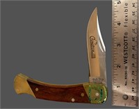 4 1/2" SCHRADE FOLDING POCKET KNIFE W/ SHEATH