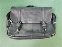 Kenneth Cole reaction black soft briefcase bag