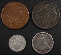 MIXED TYPE COIN LOT: