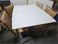 MCM Table 35 x 47" & 4 Chairs