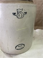 Western stoneware #5 crock jug
