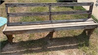 Primitive Country Store Bench