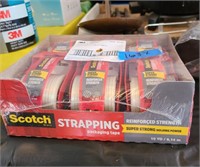 6 Rolls of Scotch Strapping Tape