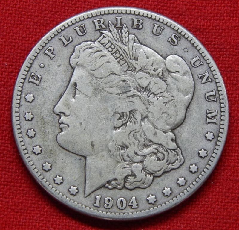 1904 S Morgan Silver Dollar