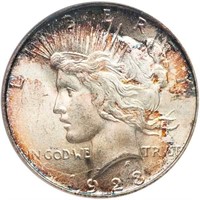 $1 1923-D PCGS MS65