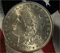 1883-P Morgan Silver Dollar MS64 Collectible COIN