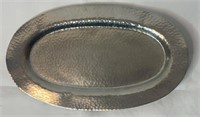 Hand Hammered Revere Pewter by Benedict Tray