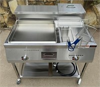 Acero Pro 20” Griddle Cart With 3.3 Gallon